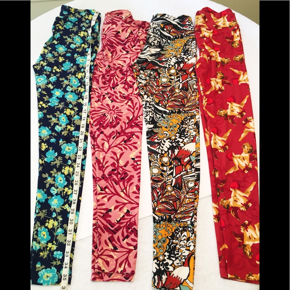 ✨🌟Bundle of 4!! LuLaRoe Leggings!!! OS🌟✨